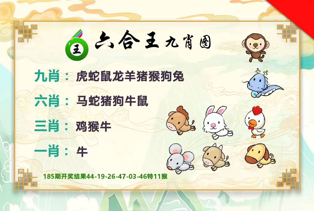 六合王九肖图 第186期