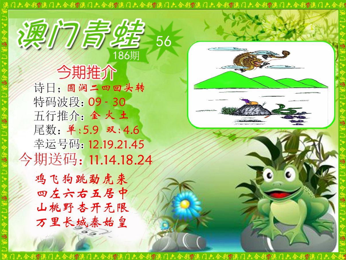 青蛙系列56 第186期