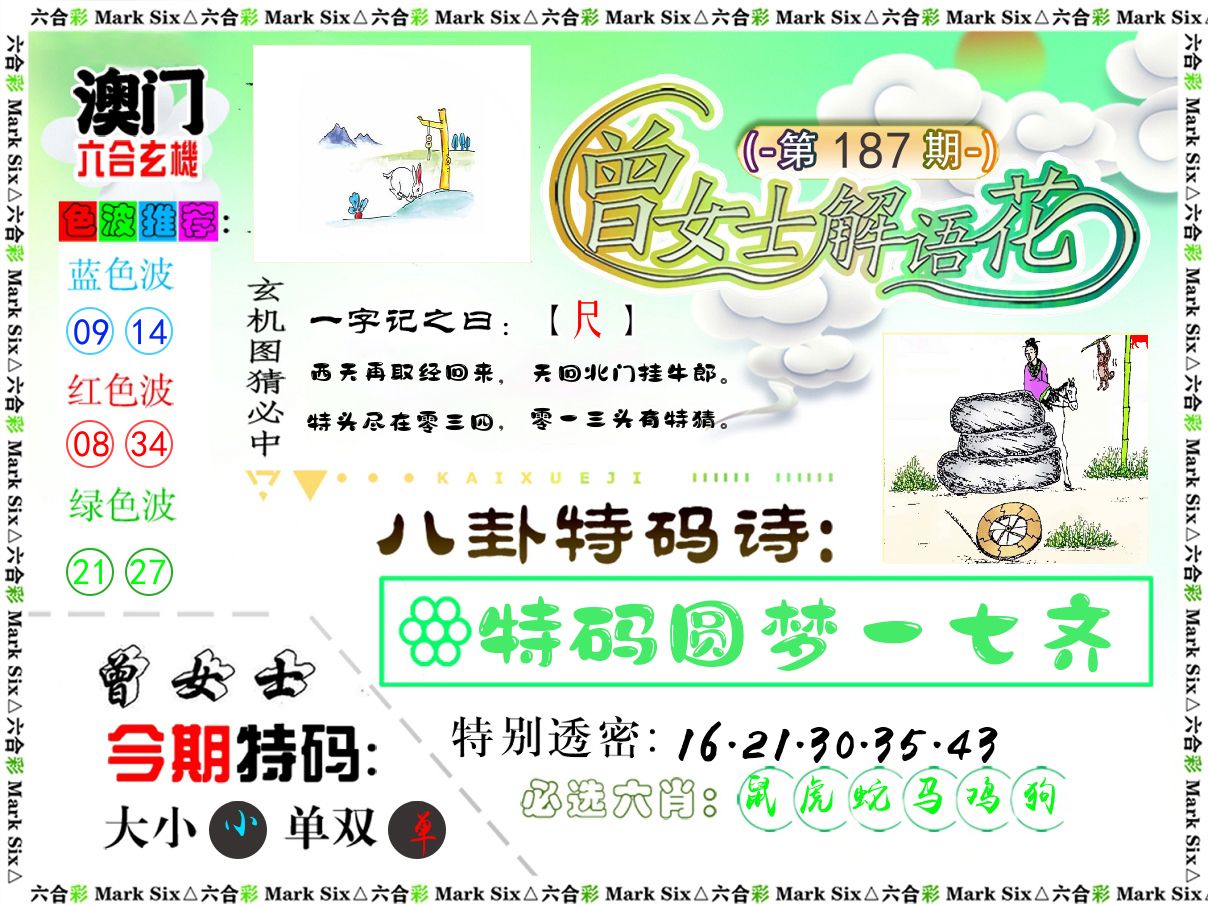 曾女士解语花 第187期