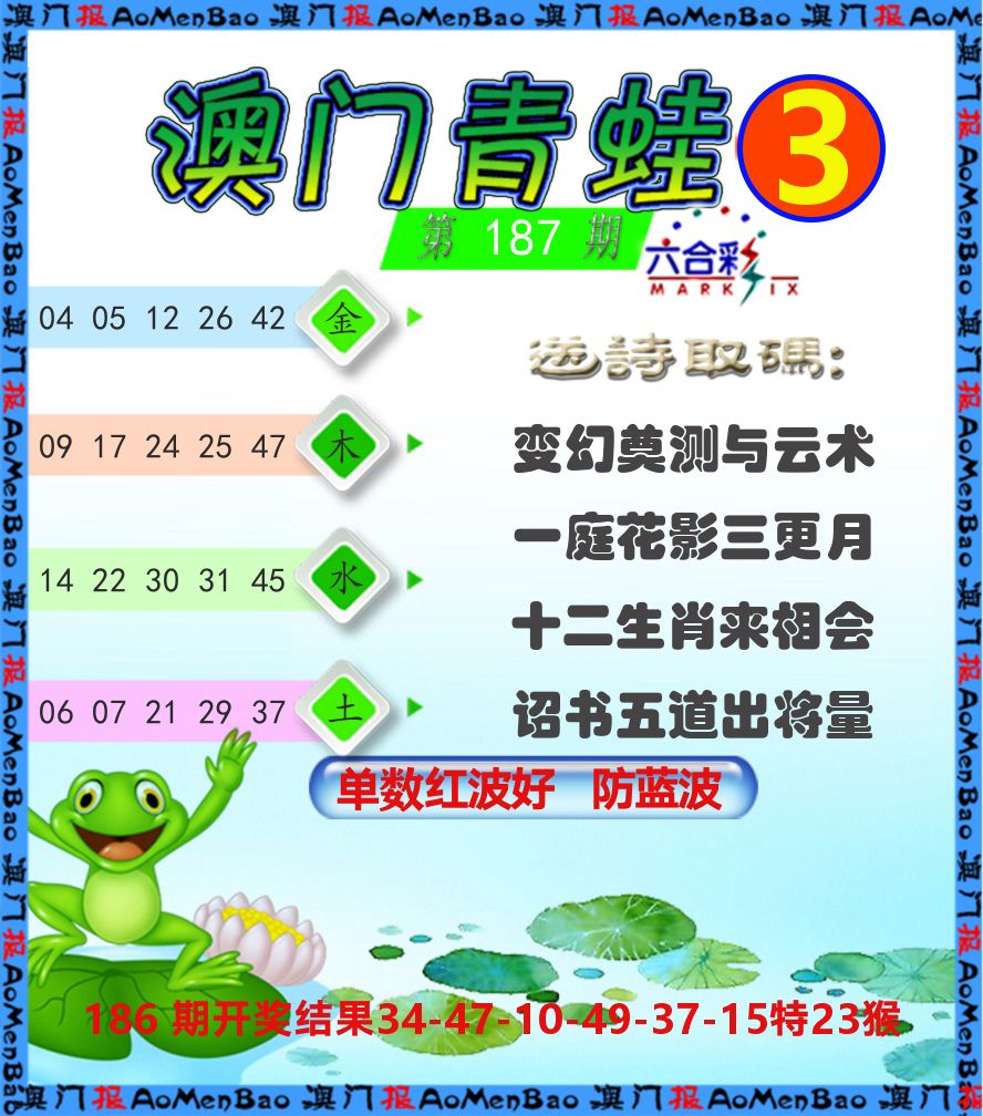 青蛙系列3 第187期