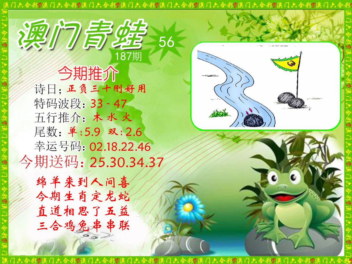 青蛙系列56 第187期