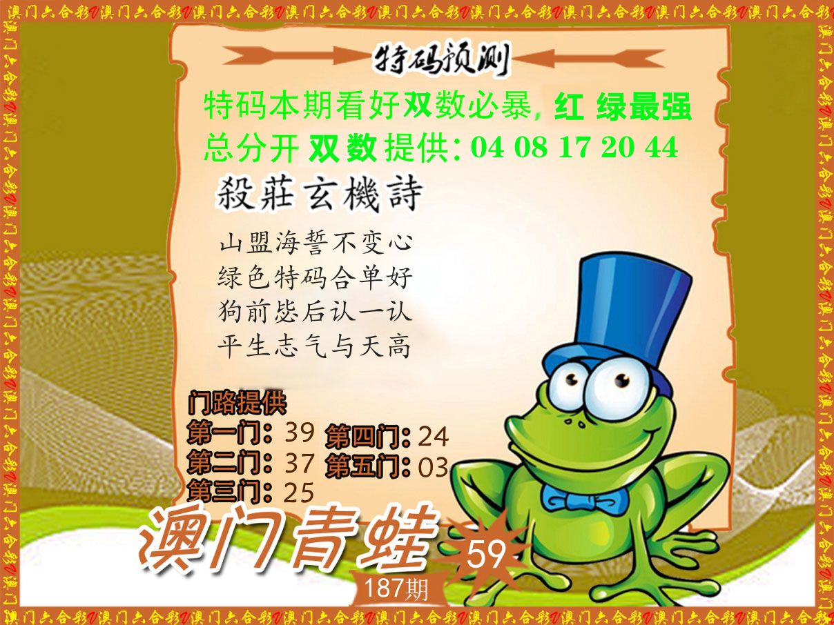 青蛙系列59 第187期