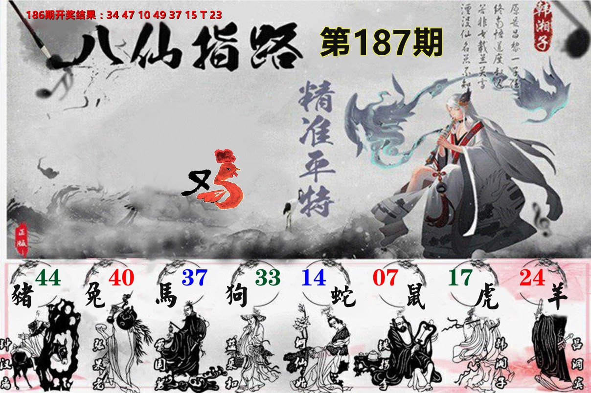 八仙指路 第187期