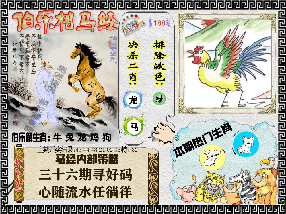 伯乐相马经 第188期