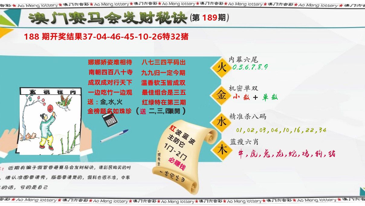发财秘诀 第189期