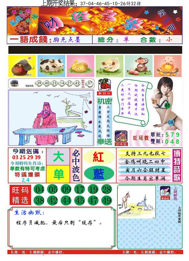 澳门财经宝鉴 第189期