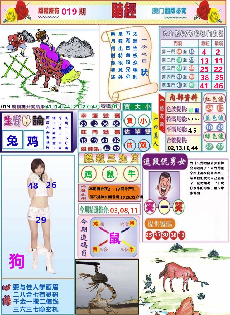 澳门赌经 第19期