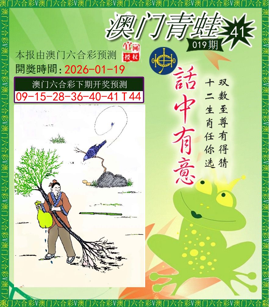 青蛙系列43 第19期