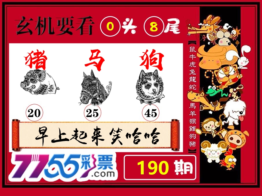 玄机要看 第190期