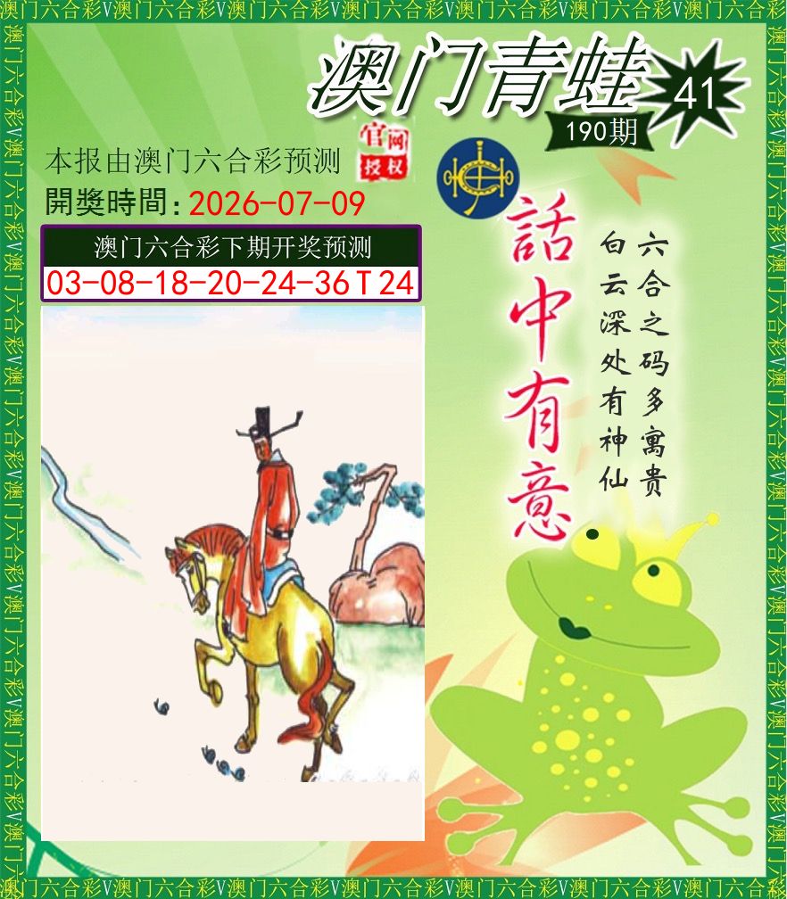 青蛙系列43 第190期