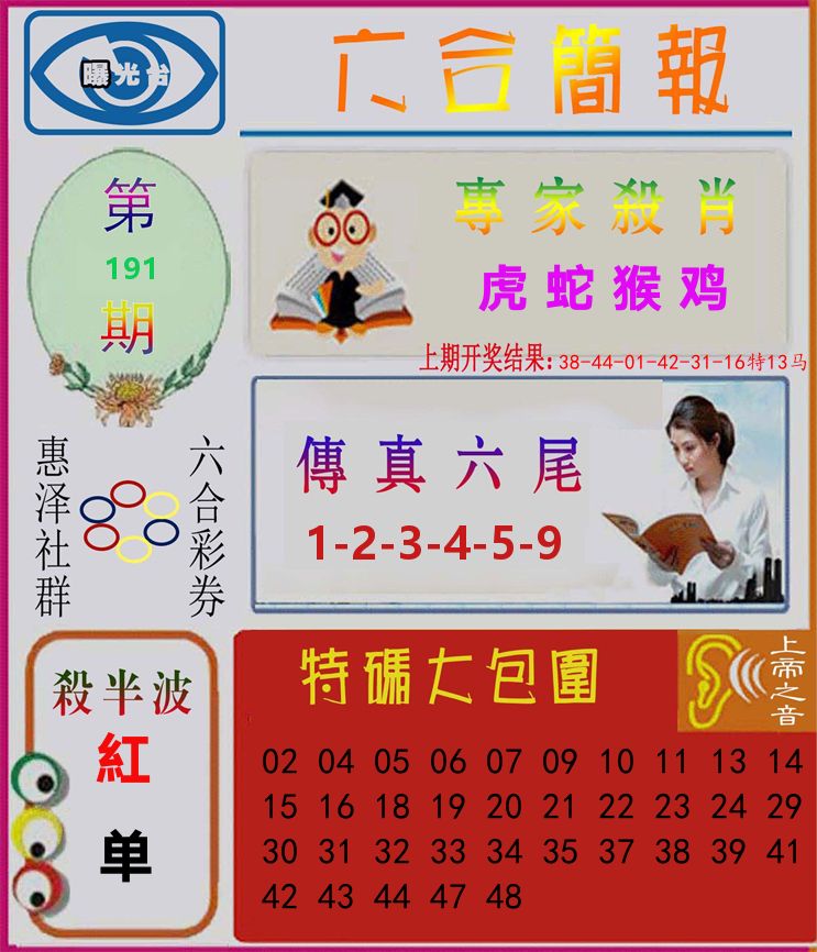 六合简报 第191期
