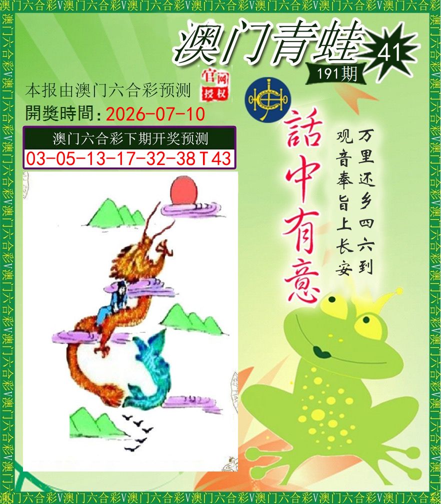 青蛙系列43 第191期