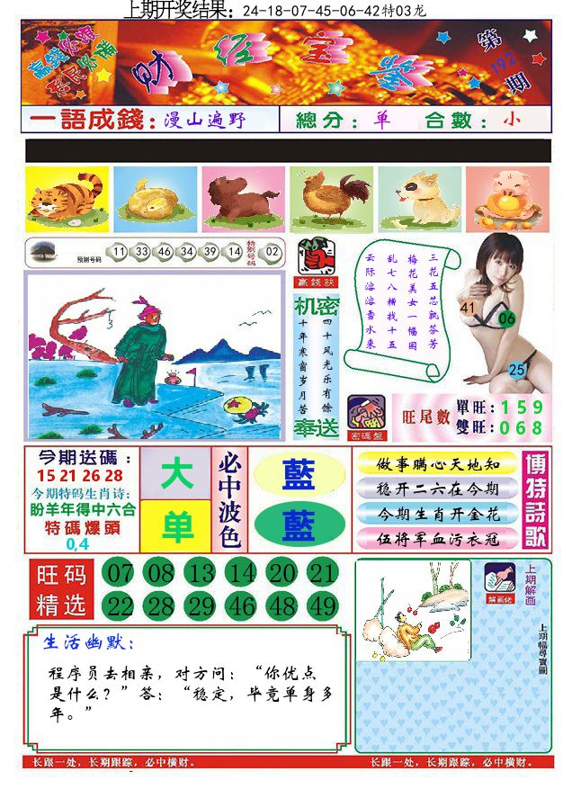 澳门财经宝鉴 第192期