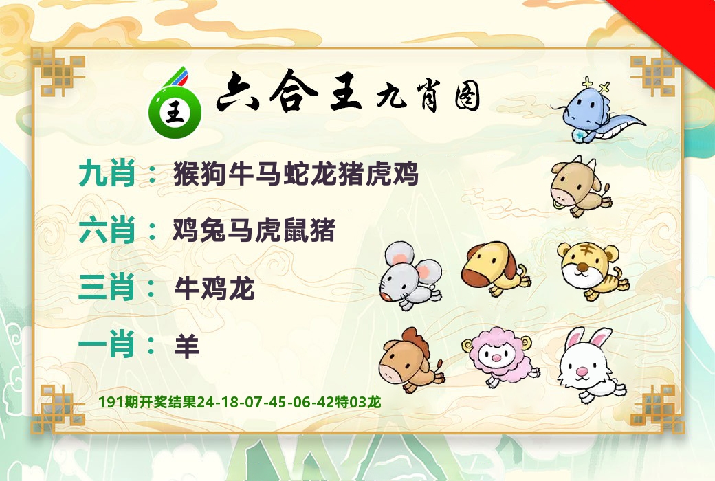 六合王九肖图 第192期