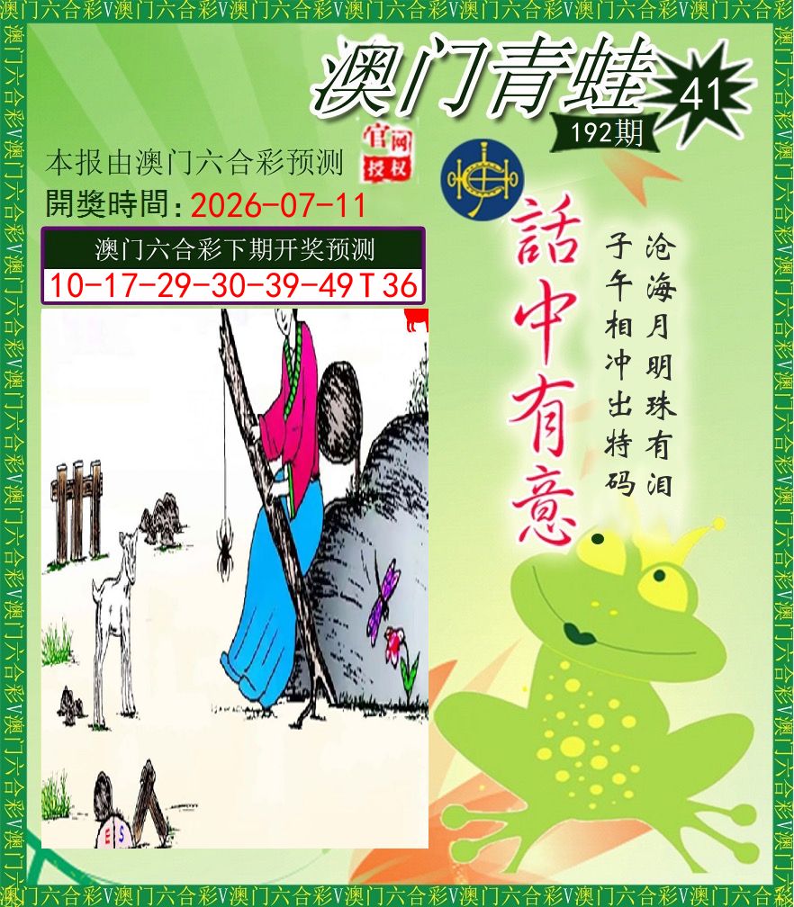 青蛙系列43 第192期