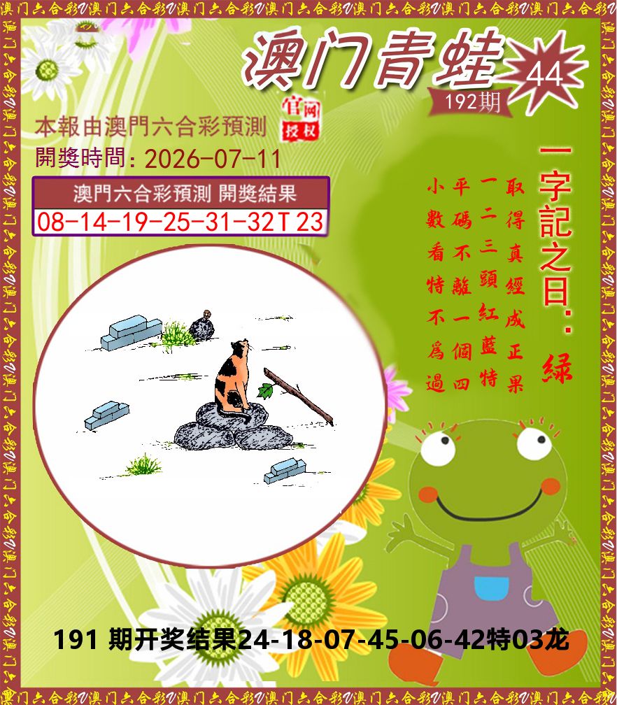 青蛙系列44 第192期