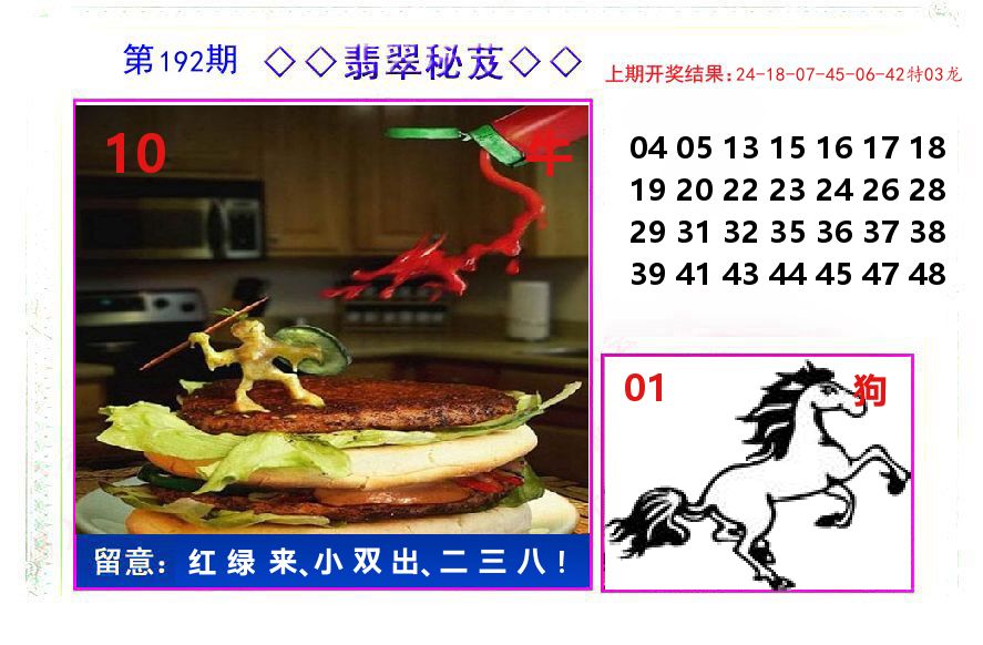 翡翠秘芨 第192期