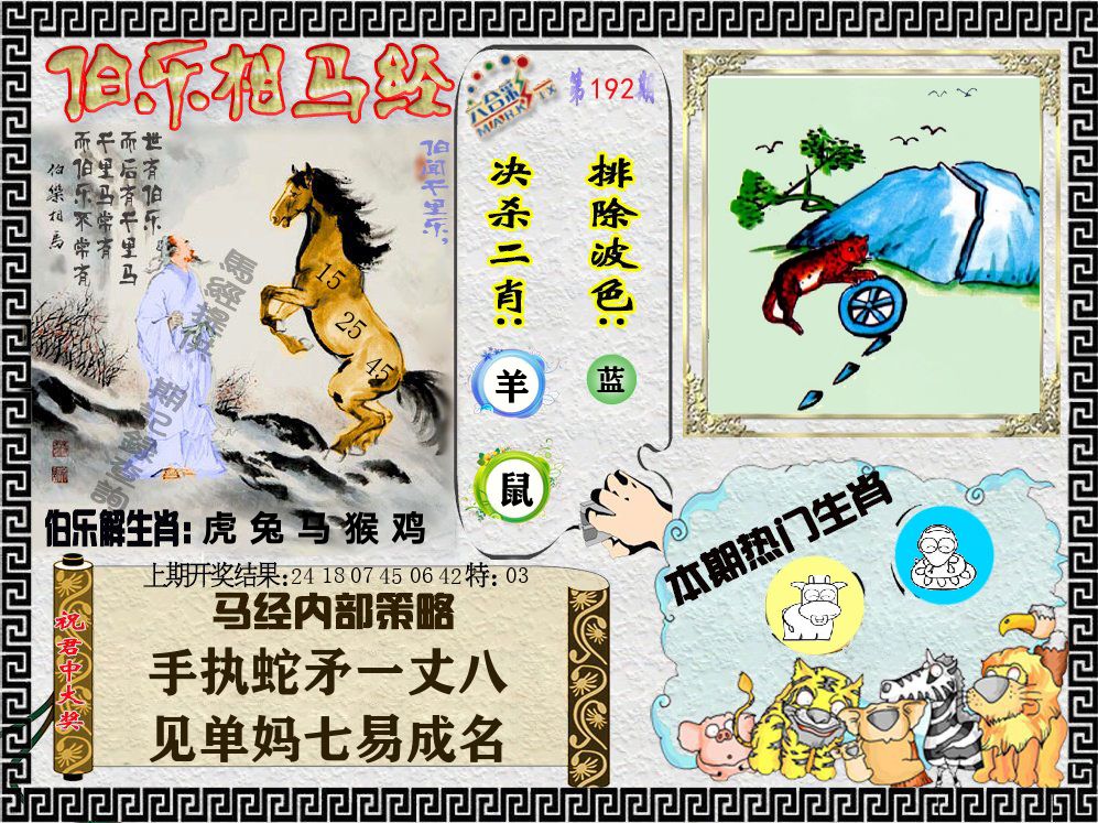 伯乐相马经 第192期