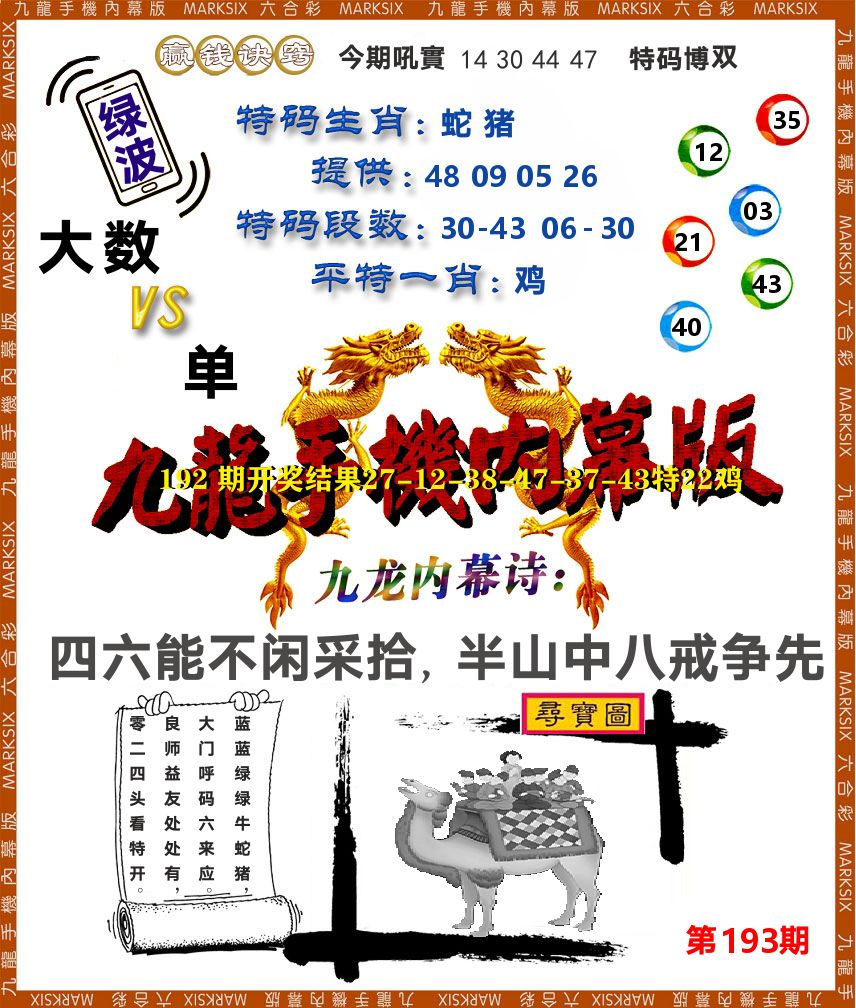 九龙手机内幕 第193期