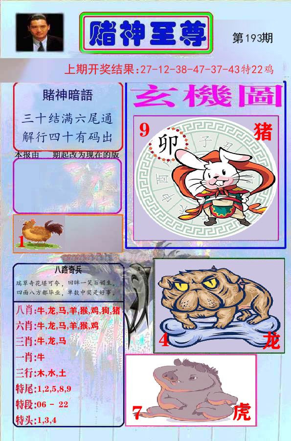 赌神至尊 第193期