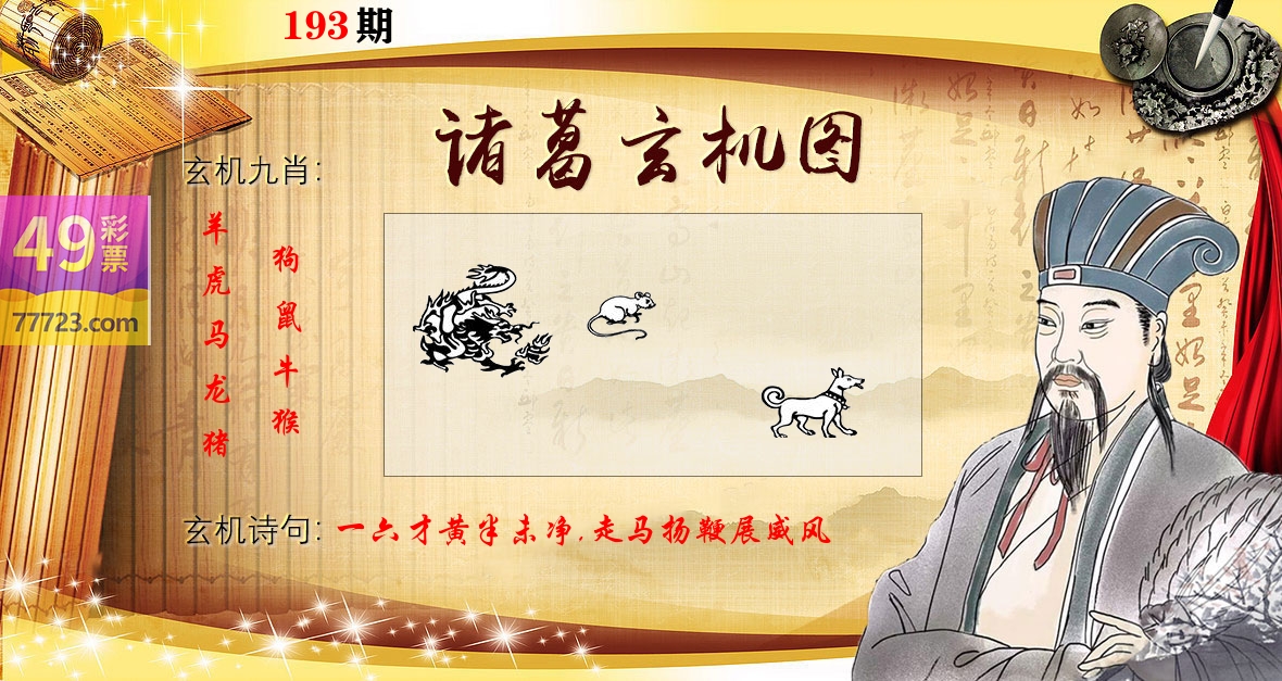 诸葛玄机图 第193期