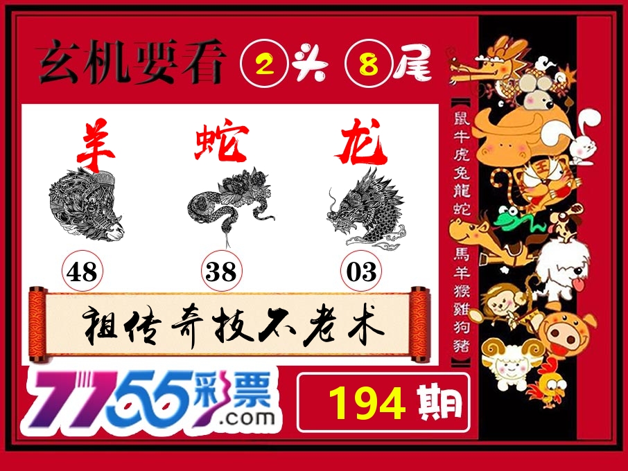 玄机要看 第194期