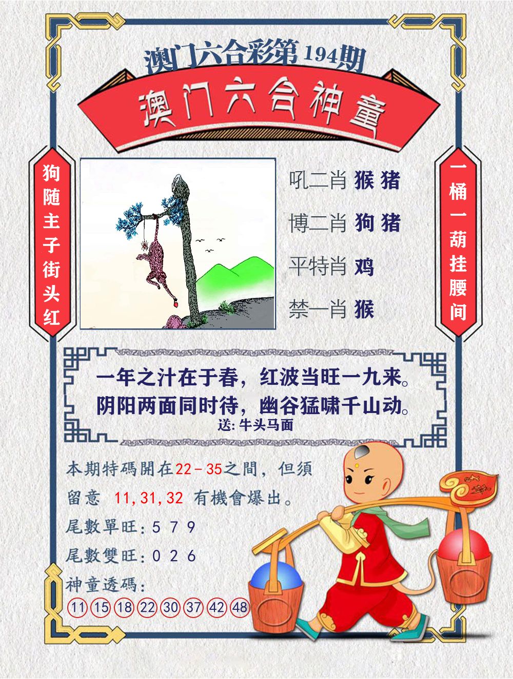 六合神童 第194期