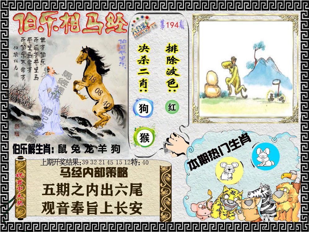 伯乐相马经 第194期