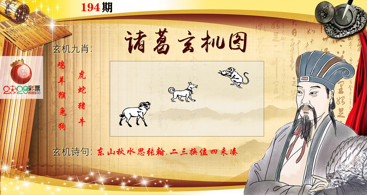 诸葛玄机图 第194期