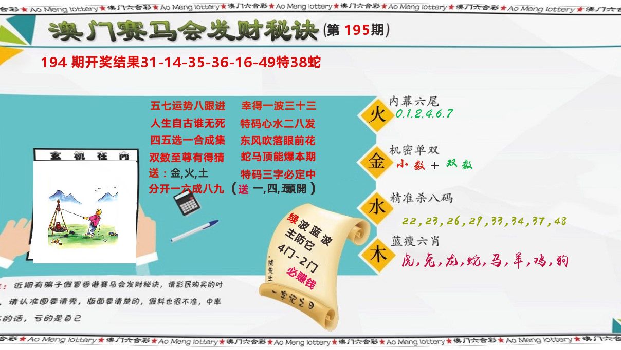 发财秘诀 第195期