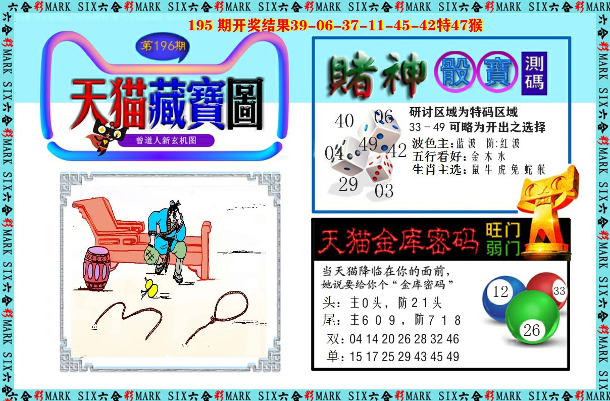 天猫藏宝图 第196期