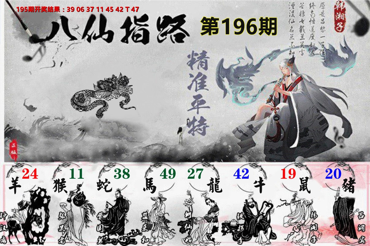 八仙指路 第196期