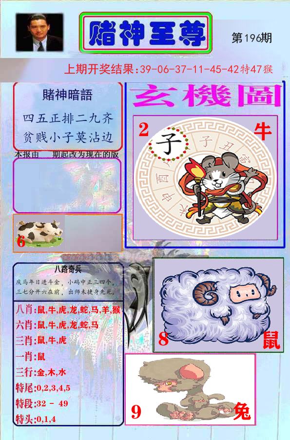 赌神至尊 第196期
