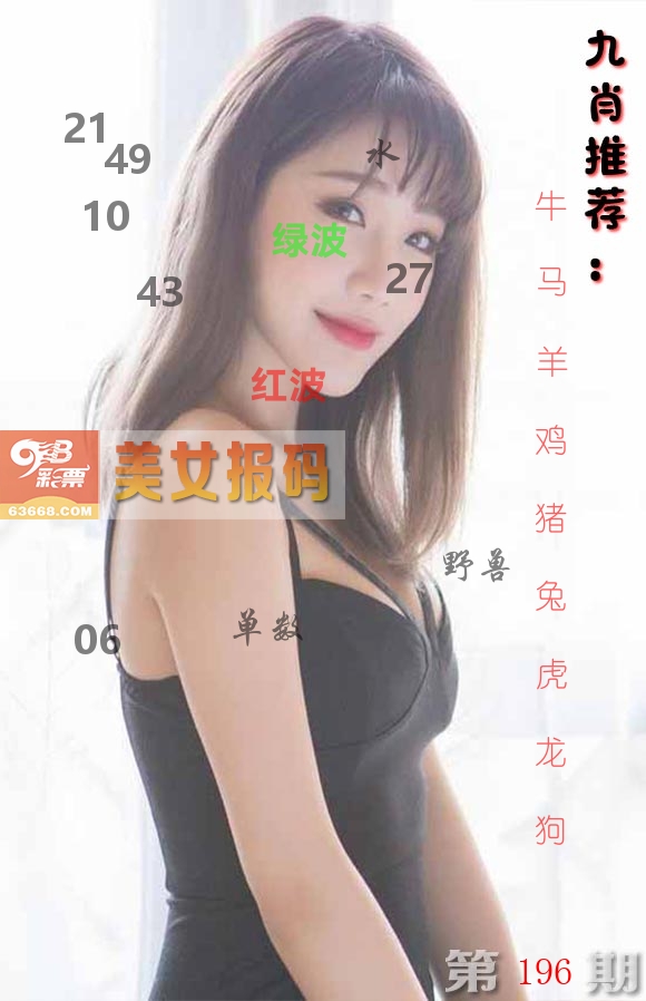 美女报码 第196期