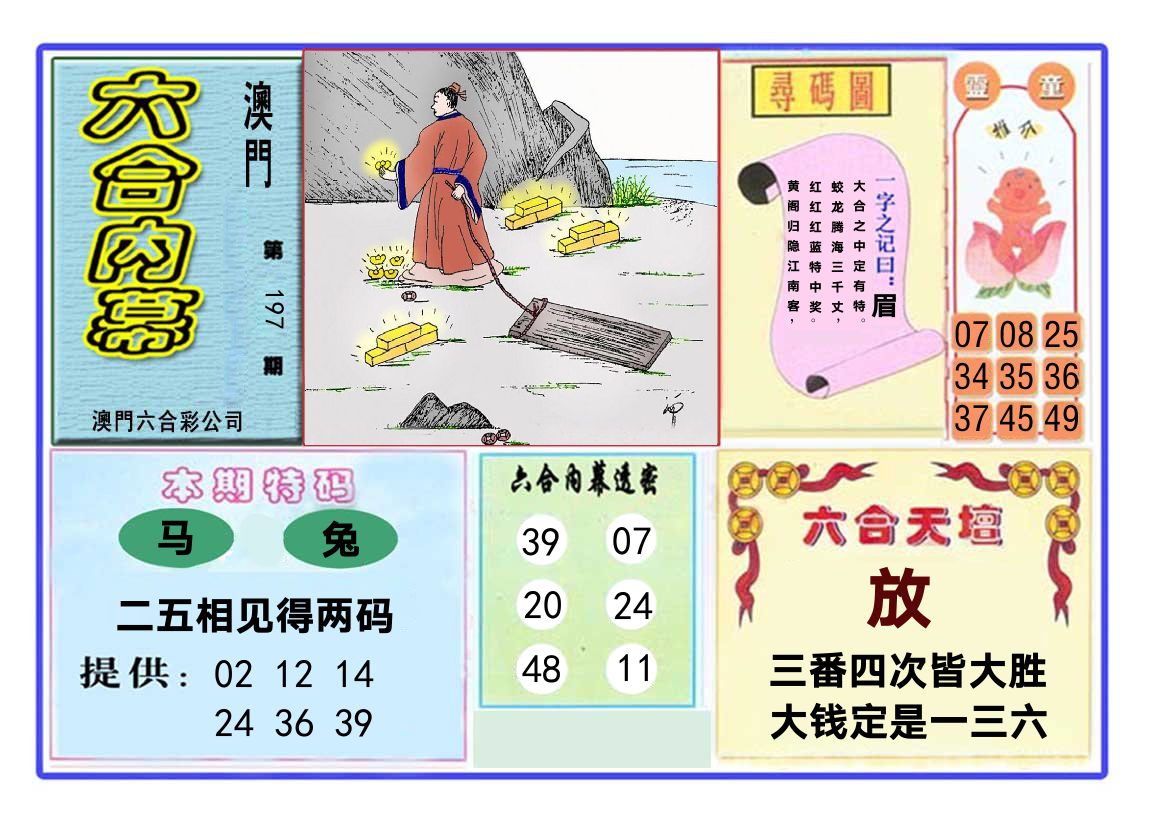 六合内幕 第197期