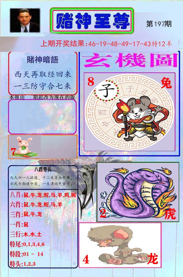 赌神至尊 第197期