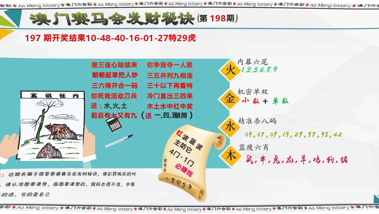 发财秘诀 第198期