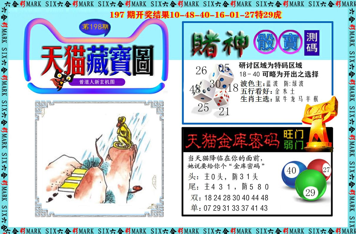 天猫藏宝图 第198期