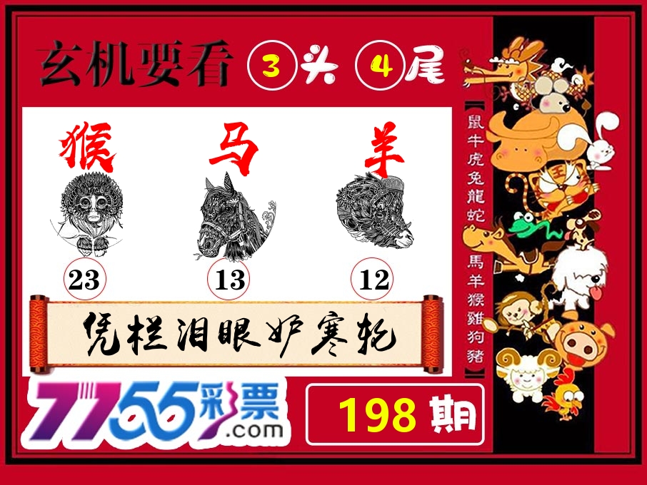 玄机要看 第198期