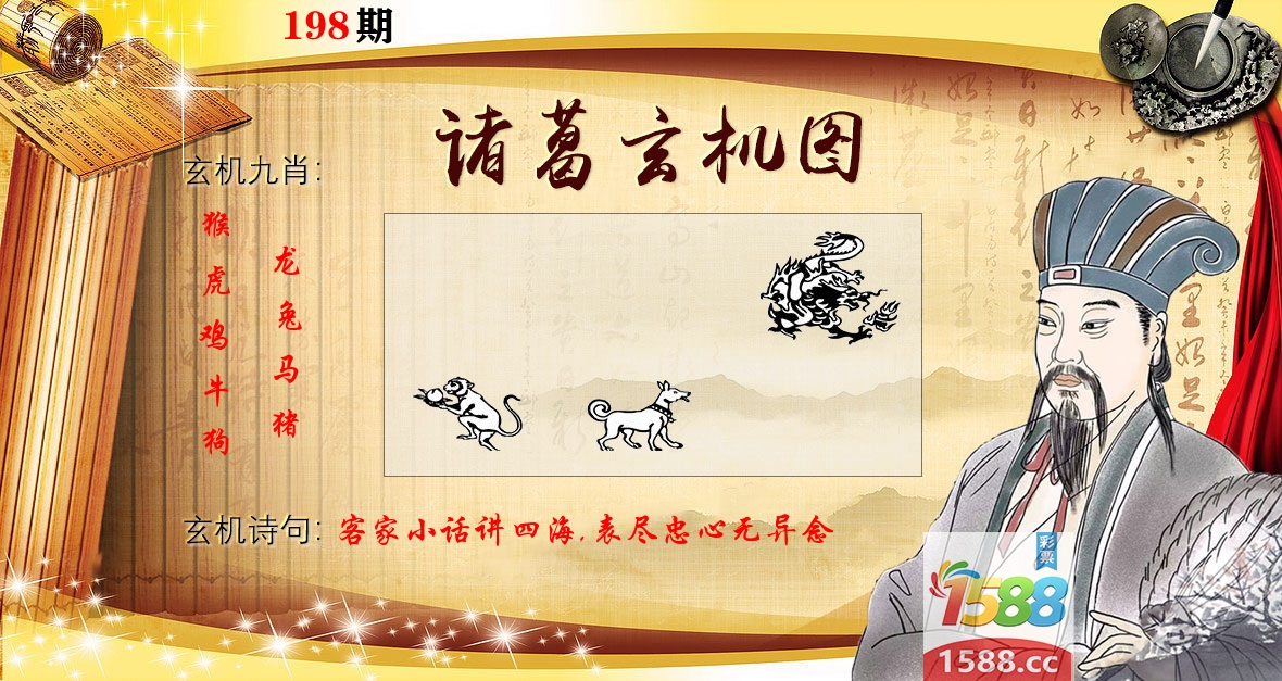 诸葛玄机图 第198期