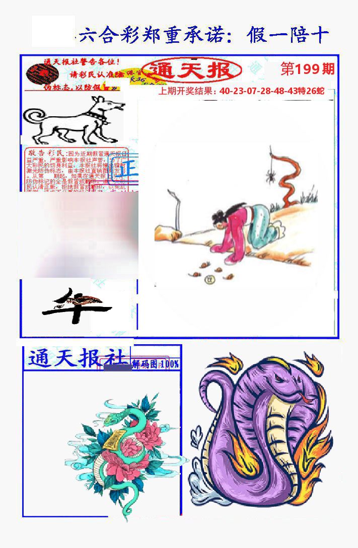 通天报 第199期