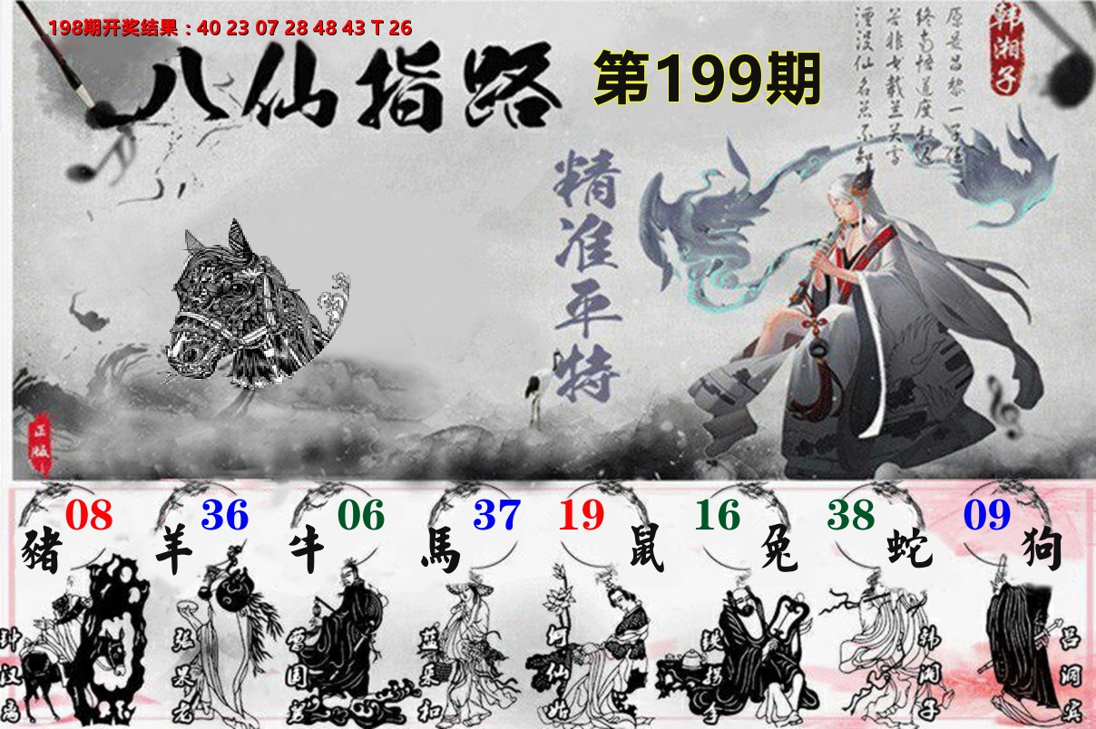 八仙指路 第199期