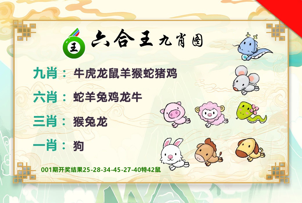 六合王九肖图 第2期
