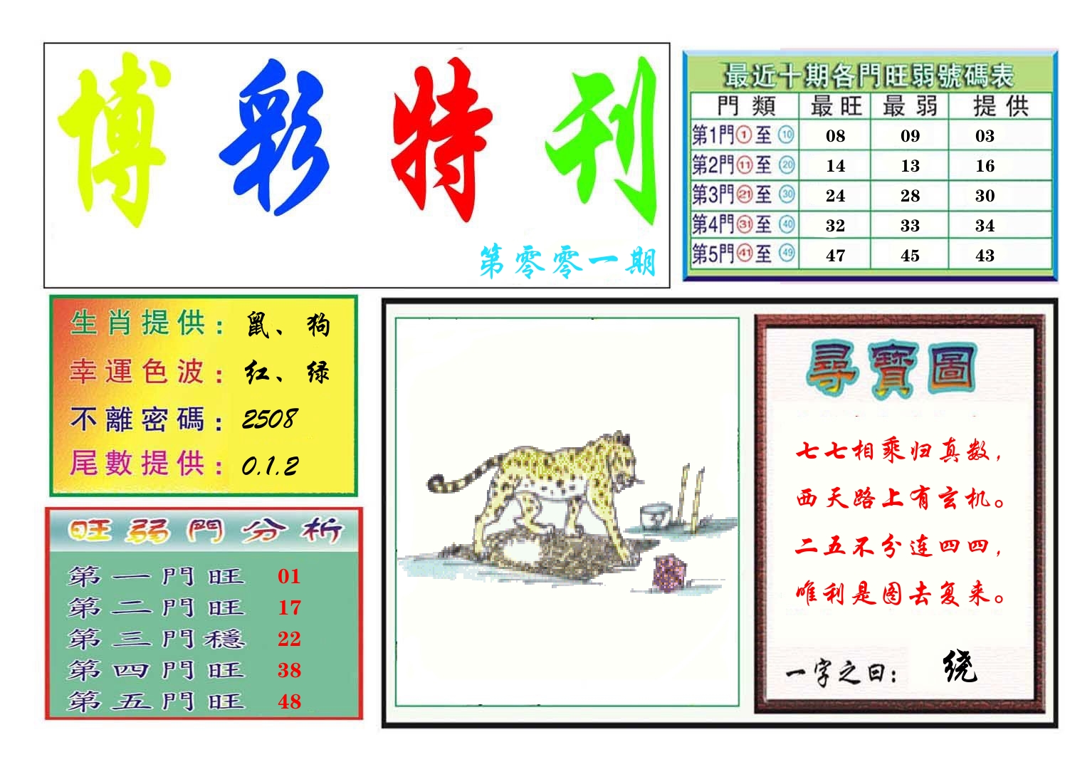 博彩特刊 第2期