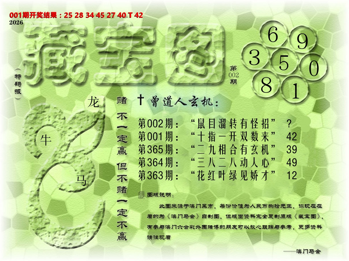 《藏宝图》 第2期