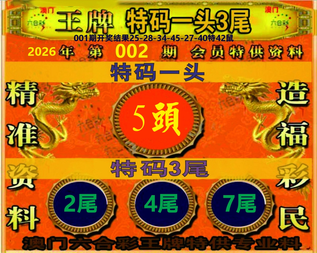 王牌特码 第2期