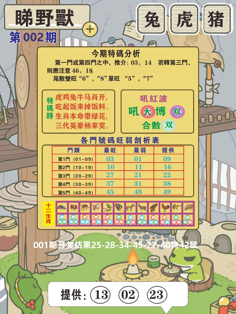 澳门彩先知B 第2期