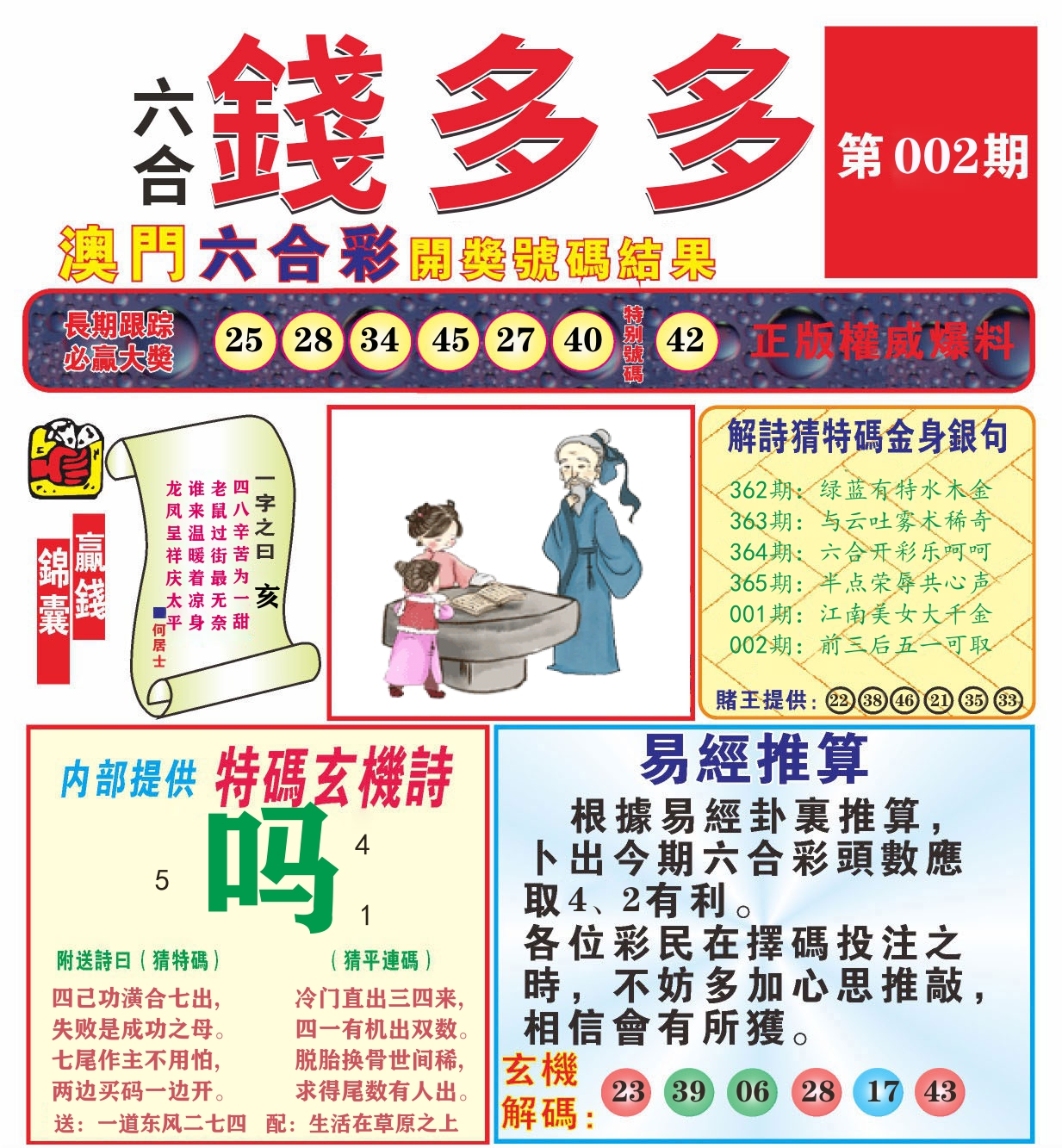 澳门钱多多B 第2期