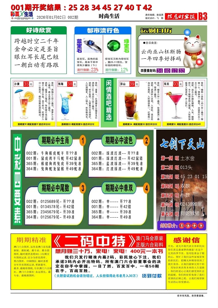 彩票与生活C 第2期