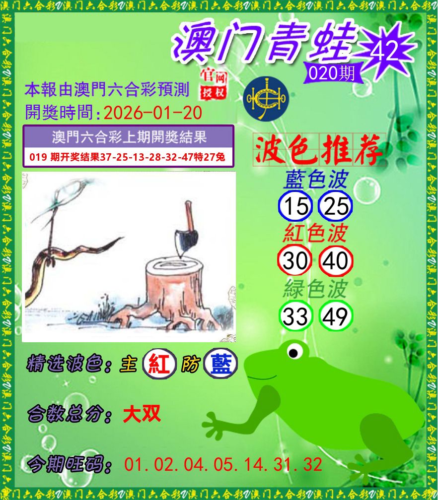 青蛙系列42 第20期